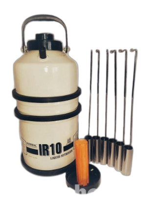 inox nitrogen container 10 liter